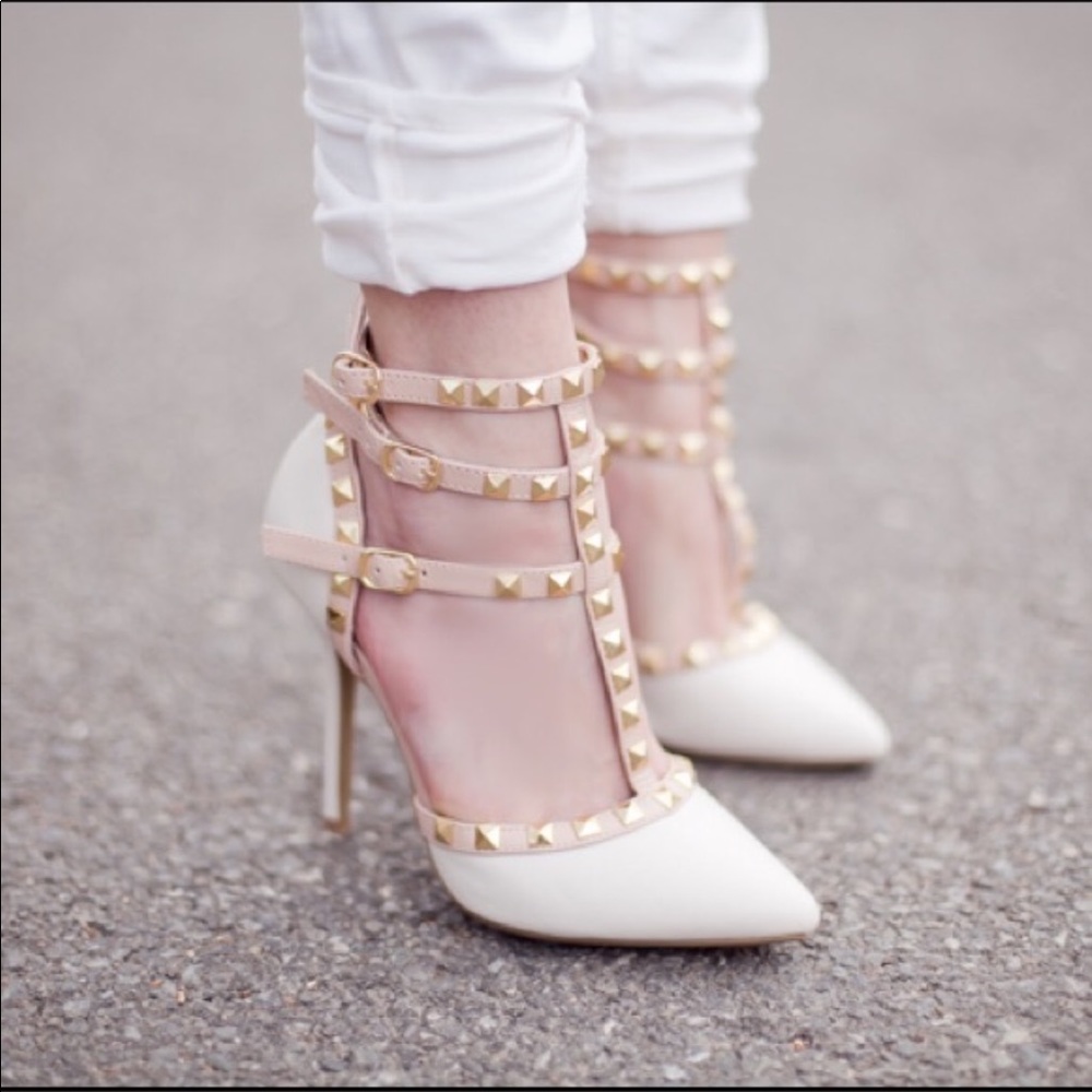 Wind Diva Rockstud Heels